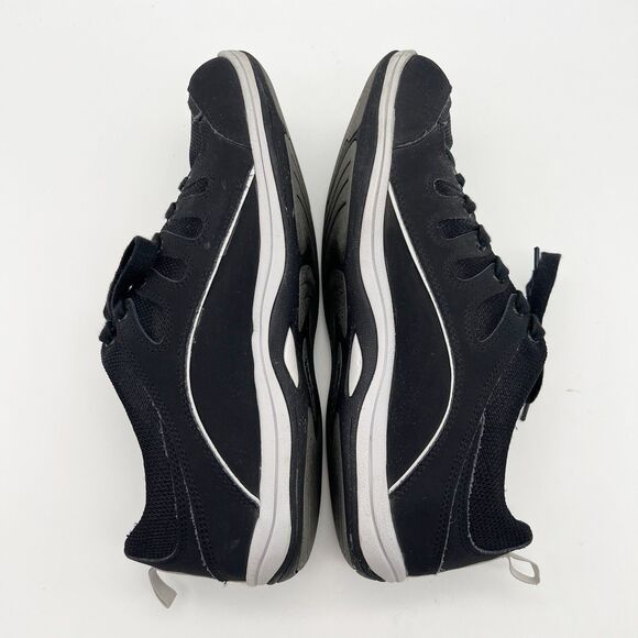 East Street Sport Ellen Black Leather Lace Up Sneakers Walking Shoe Women’s 10 - Picture 5 of 11